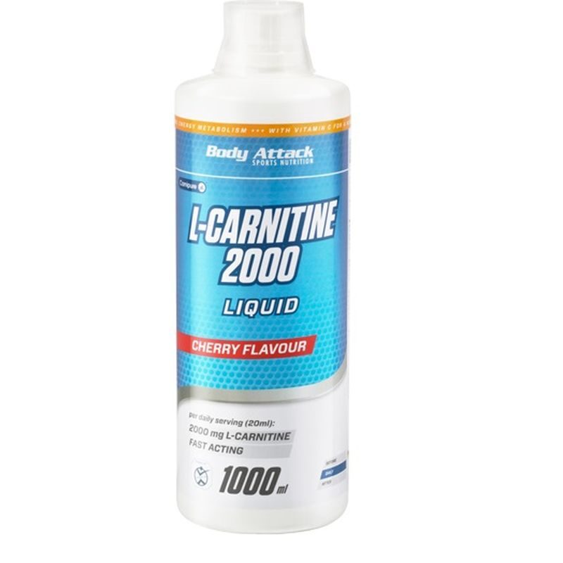 Body Attack LCarnitine Shots 20x25ml, Citrus BeProtein