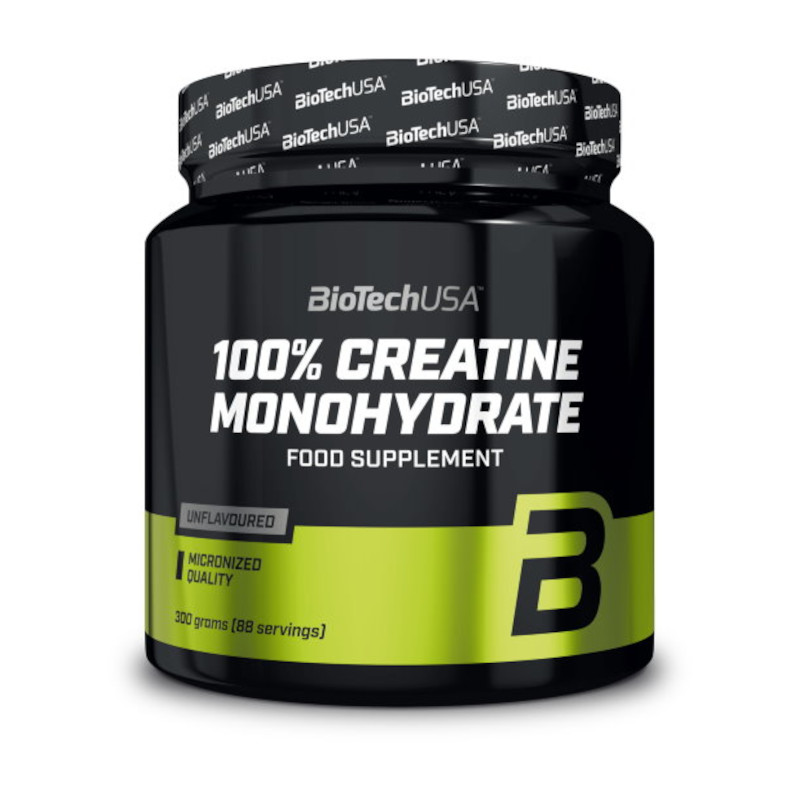 BioTech 100% Creatine Monohydrate 300g Dóza