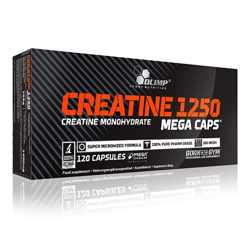 Olimp Creatine 1250 Mega Caps – 120 kapslí