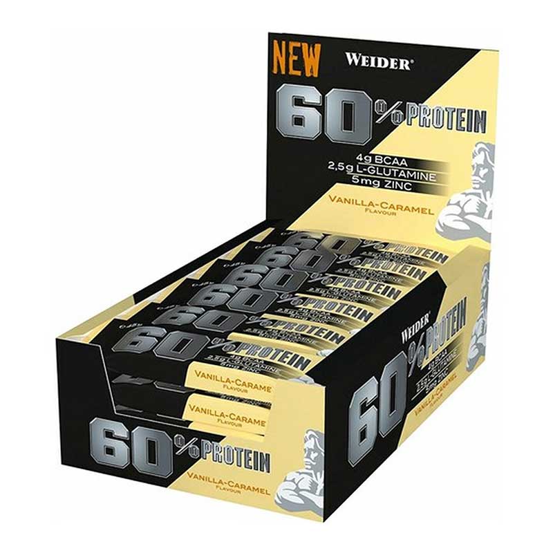 Weider 60% Protein Bar 24x45g