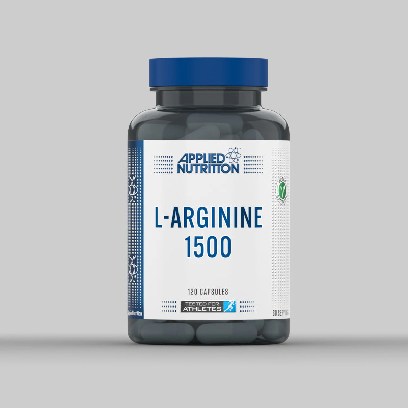 Applied Nutrition L-Arginine, 120 vegan kapslí